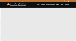 Desktop Screenshot of lawrenceroofinginc.com